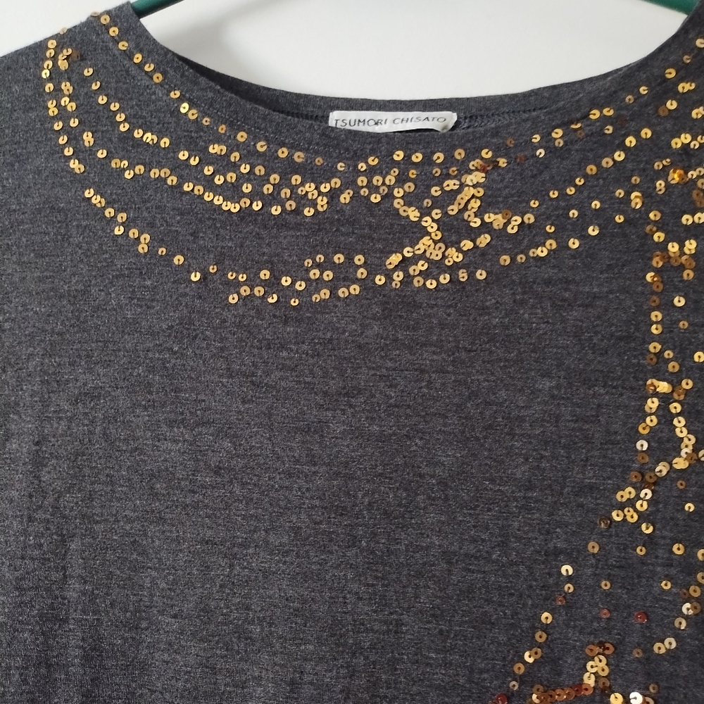 TSUMORI CHISATO Embellished Mini Dress M - Picture 4 of 9